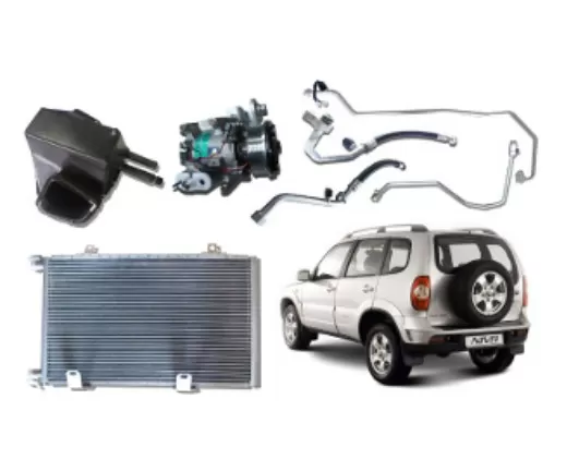 21236-8100046 Кондиционер в сборе Шевроле-Нива(комплект для установки) Фрост 21236F-8100046-55, Трэвэл