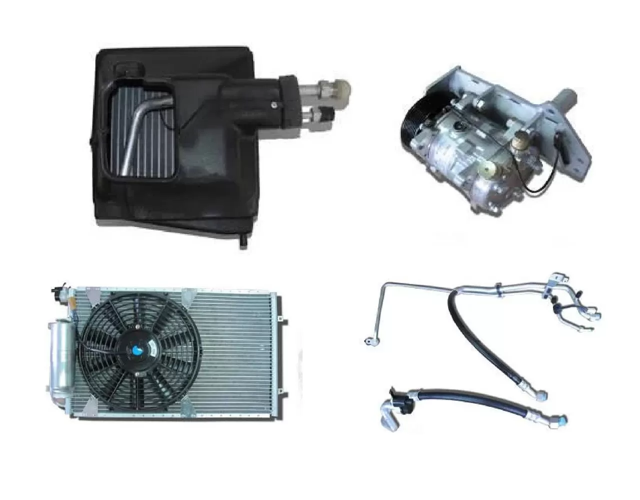 2190-8100046 Кондиционер в сборе Гранта, Калина Cross (комплект для установки) Фрост 2190F-8100046-40